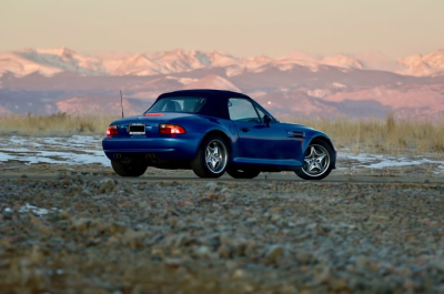 1998 BMW M Roadster in Estoril Blue Metallic over Estoril Blue & Black Nappa
