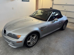 1998 BMW M Roadster in Arctic Silver Metallic over Imola Red & Black Nappa