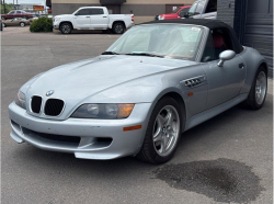 1998 BMW M Roadster in Arctic Silver Metallic over Imola Red & Black Nappa