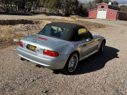 1998 BMW M Roadster in Arctic Silver Metallic over Imola Red & Black Nappa