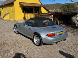 1998 BMW M Roadster in Arctic Silver Metallic over Imola Red & Black Nappa