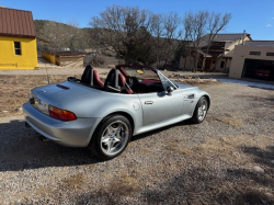 1998 BMW M Roadster in Arctic Silver Metallic over Imola Red & Black Nappa