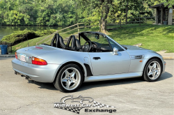 1998 BMW M Roadster in Arctic Silver Metallic over Black Nappa