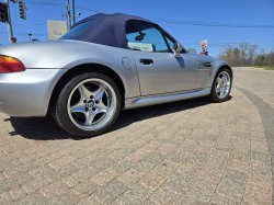 1998 BMW M Roadster in Arctic Silver Metallic over Estoril Blue & Black Nappa