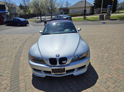 1998 BMW M Roadster in Arctic Silver Metallic over Estoril Blue & Black Nappa