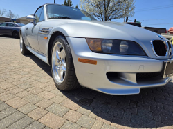 1998 BMW M Roadster in Arctic Silver Metallic over Estoril Blue & Black Nappa