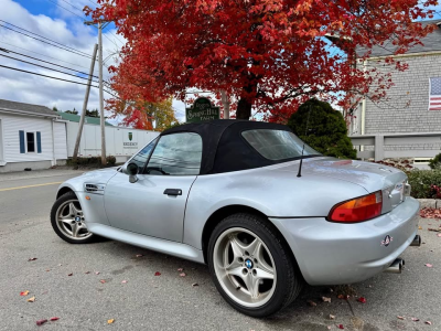 1998 BMW M Roadster in Arctic Silver Metallic over Black Nappa