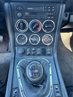 1998 BMW M Roadster in Arctic Silver Metallic over Black Nappa