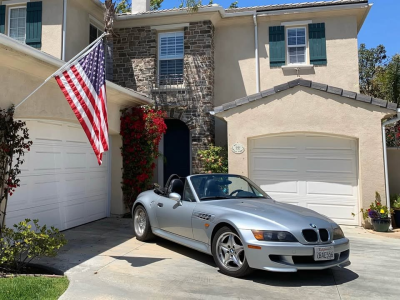 1998 BMW M Roadster in Arctic Silver Metallic over Black Nappa