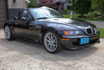 1998 BMW M Roadster in Cosmos Black Metallic over Dark Gray & Black Nappa