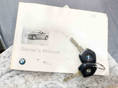 1998 BMW M Roadster in Cosmos Black Metallic over Dark Gray & Black Nappa
