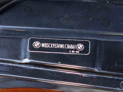 1998 BMW M Roadster in Cosmos Black Metallic over Dark Gray & Black Nappa