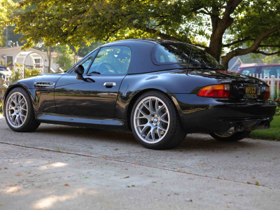1998 BMW M Roadster in Cosmos Black Metallic over Dark Gray & Black Nappa