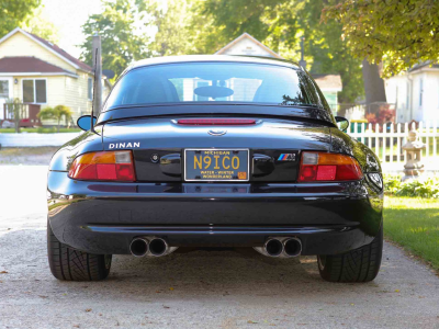 1998 BMW M Roadster in Cosmos Black Metallic over Dark Gray & Black Nappa