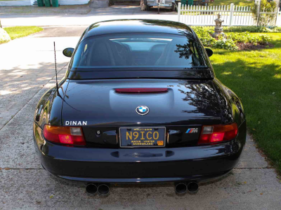 1998 BMW M Roadster in Cosmos Black Metallic over Dark Gray & Black Nappa