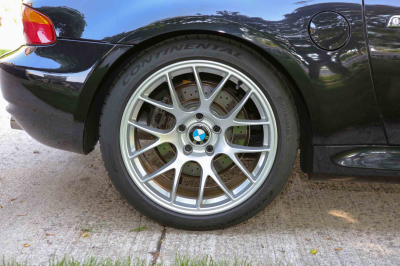 1998 BMW M Roadster in Cosmos Black Metallic over Dark Gray & Black Nappa