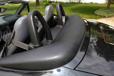 1998 BMW M Roadster in Cosmos Black Metallic over Dark Gray & Black Nappa
