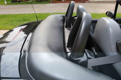 1998 BMW M Roadster in Cosmos Black Metallic over Dark Gray & Black Nappa