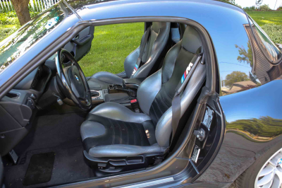 1998 BMW M Roadster in Cosmos Black Metallic over Dark Gray & Black Nappa