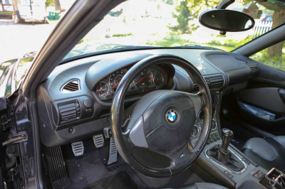 1998 BMW M Roadster in Cosmos Black Metallic over Dark Gray & Black Nappa