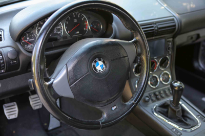 1998 BMW M Roadster in Cosmos Black Metallic over Dark Gray & Black Nappa