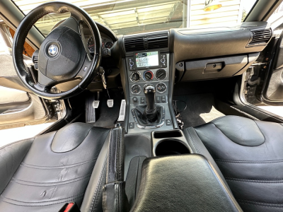 1998 BMW M Roadster in Cosmos Black Metallic over Dark Gray & Black Nappa