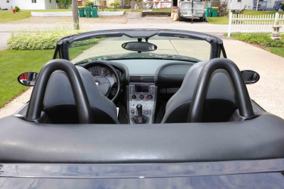 1998 BMW M Roadster in Cosmos Black Metallic over Dark Gray & Black Nappa