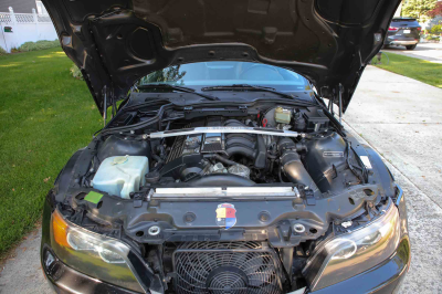1998 BMW M Roadster in Cosmos Black Metallic over Dark Gray & Black Nappa