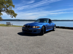 1998 BMW M Roadster in Estoril Blue Metallic over Estoril Blue & Black Nappa