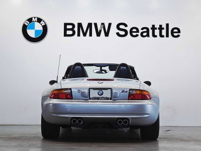 1998 BMW M Roadster in Arctic Silver Metallic over Estoril Blue & Black Nappa