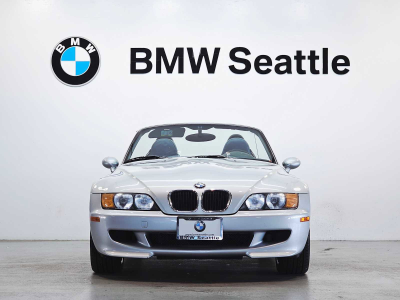 1998 BMW M Roadster in Arctic Silver Metallic over Estoril Blue & Black Nappa