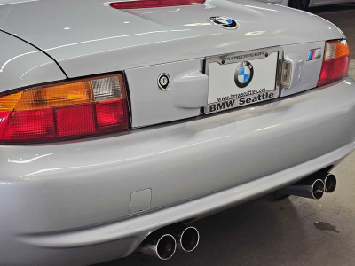 1998 BMW M Roadster in Arctic Silver Metallic over Estoril Blue & Black Nappa