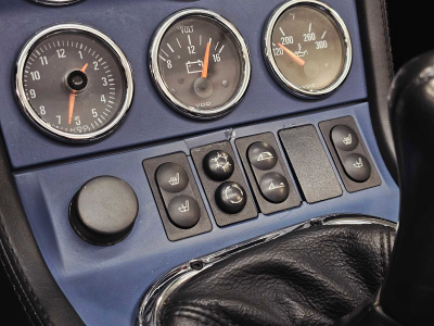 1998 BMW M Roadster in Arctic Silver Metallic over Estoril Blue & Black Nappa