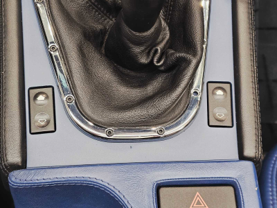 1998 BMW M Roadster in Arctic Silver Metallic over Estoril Blue & Black Nappa