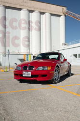 1998 BMW M Roadster in Imola Red 2 over Dark Gray & Black Nappa