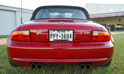 1998 BMW M Roadster in Imola Red 2 over Dark Gray & Black Nappa