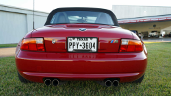 1998 BMW M Roadster in Imola Red 2 over Dark Gray & Black Nappa