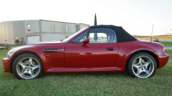 1998 BMW M Roadster in Imola Red 2 over Dark Gray & Black Nappa