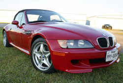 1998 BMW M Roadster in Imola Red 2 over Dark Gray & Black Nappa