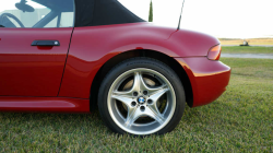 1998 BMW M Roadster in Imola Red 2 over Dark Gray & Black Nappa