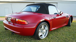 1998 BMW M Roadster in Imola Red 2 over Dark Gray & Black Nappa