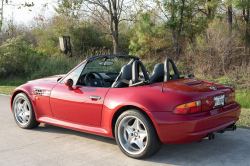 1998 BMW M Roadster in Imola Red 2 over Dark Gray & Black Nappa
