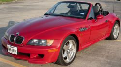 1998 BMW M Roadster in Imola Red 2 over Dark Gray & Black Nappa