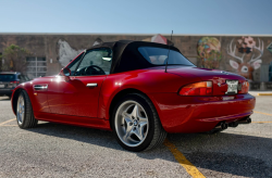 1998 BMW M Roadster in Imola Red 2 over Dark Gray & Black Nappa