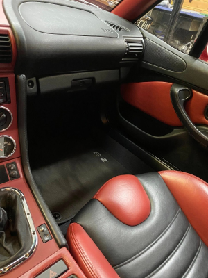 1998 BMW M Roadster in Imola Red 2 over Imola Red & Black Nappa