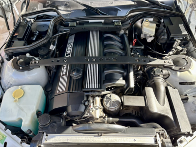 1998 BMW M Roadster in Arctic Silver Metallic over Estoril Blue & Black Nappa