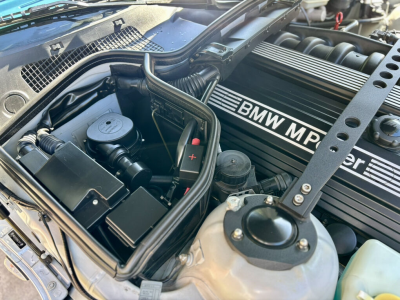 1998 BMW M Roadster in Arctic Silver Metallic over Estoril Blue & Black Nappa