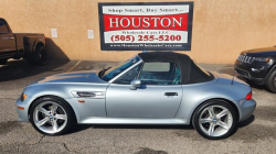 1998 BMW M Roadster in Arctic Silver Metallic over Evergreen & Black Nappa