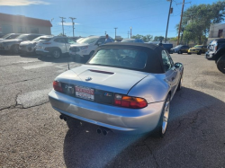 1998 BMW M Roadster in Arctic Silver Metallic over Evergreen & Black Nappa