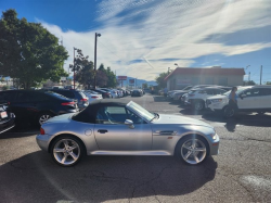 1998 BMW M Roadster in Arctic Silver Metallic over Evergreen & Black Nappa